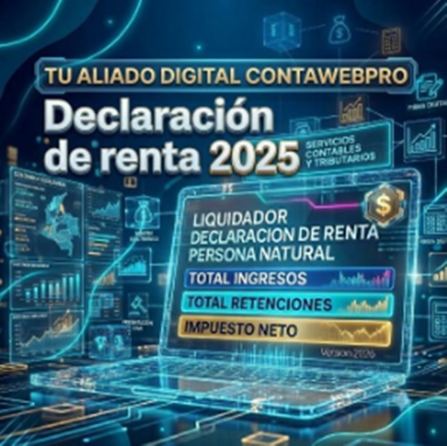 Liquidador de Renta Personas Naturales AG 2025 en Excel
